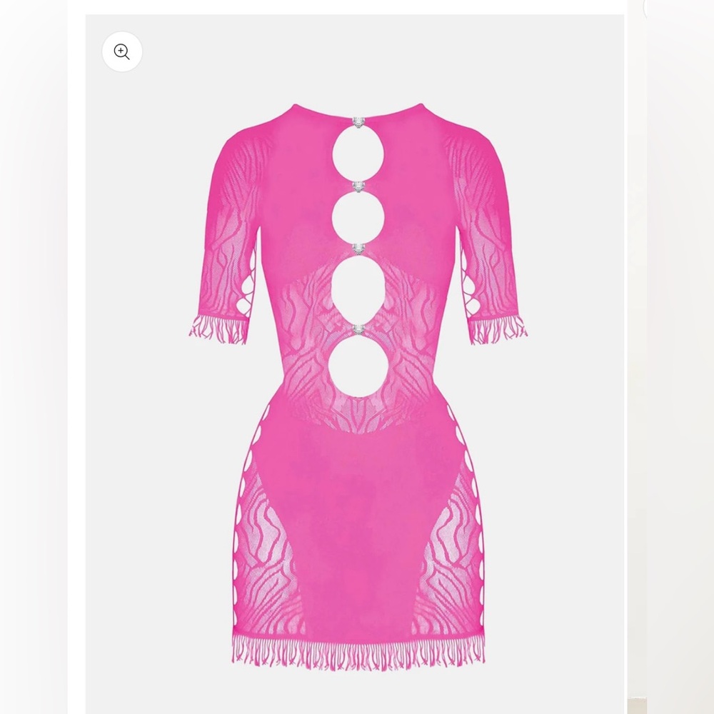 POSTER GIRL Pink Mini Dress